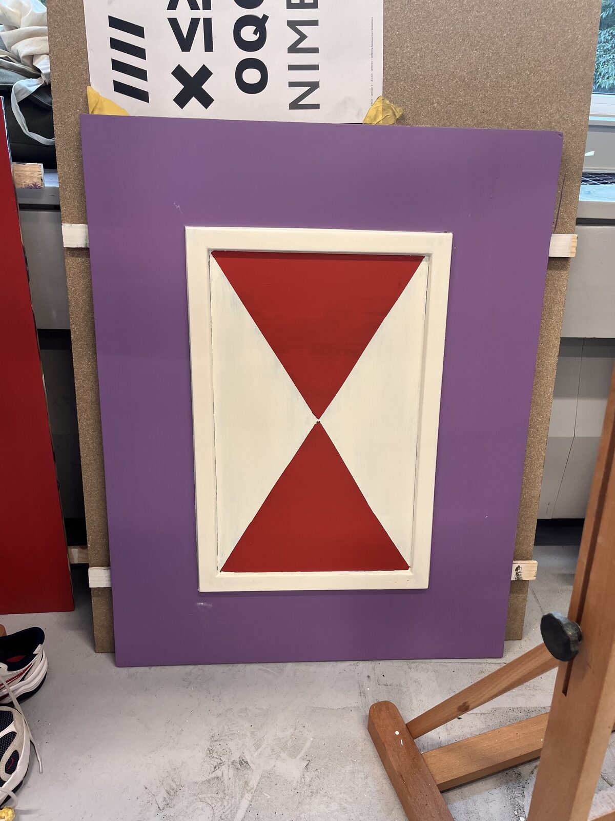 Zandloper­schildering